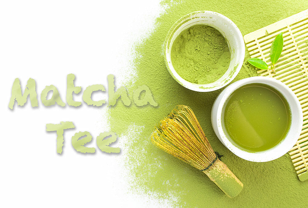 Matcha Tee - giftgrün aber sehr gesund