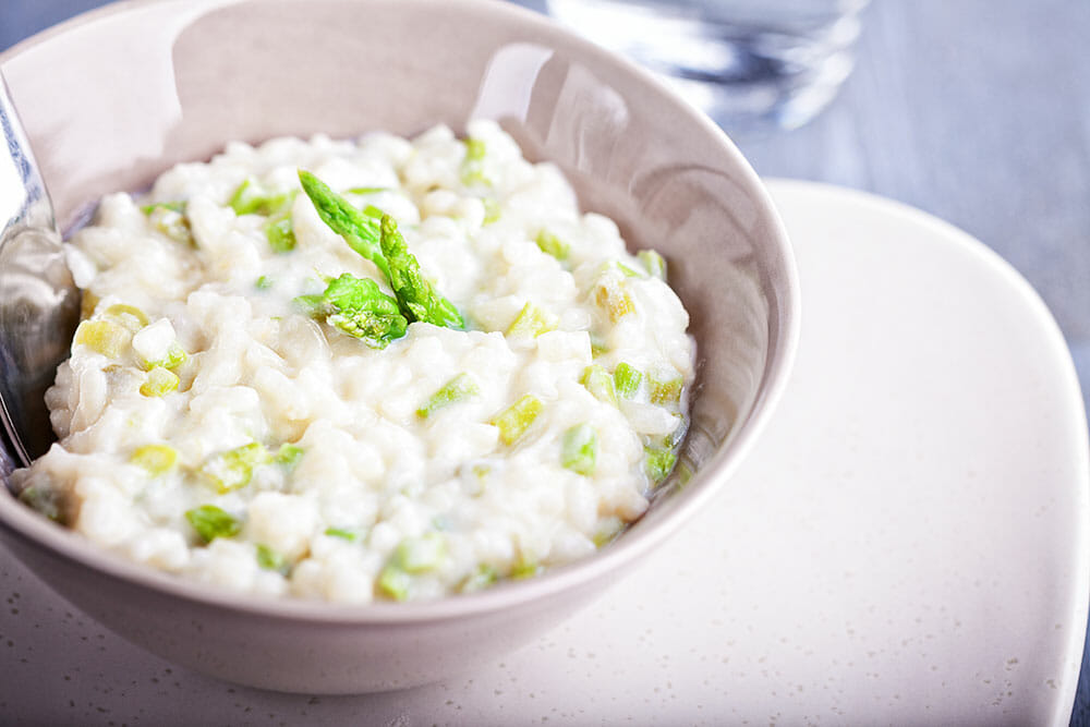 Veganes Spargelrisotto | Rezept Veganes Spargelrisotto | Rezept