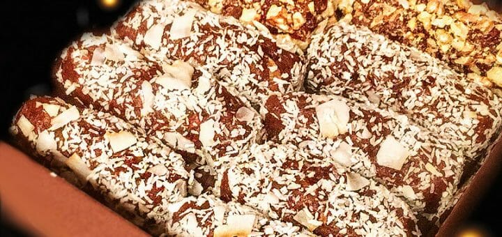 Kokos-Dattel-Riegel | Rezept