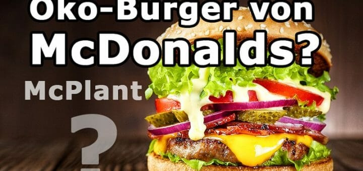 McPlant Burger von McDonalds